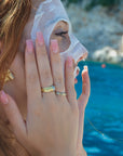 Maschera viso mono uso